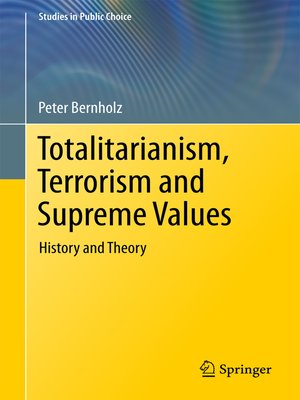 cover image of Totalitarianism, Terrorism and Supreme Values